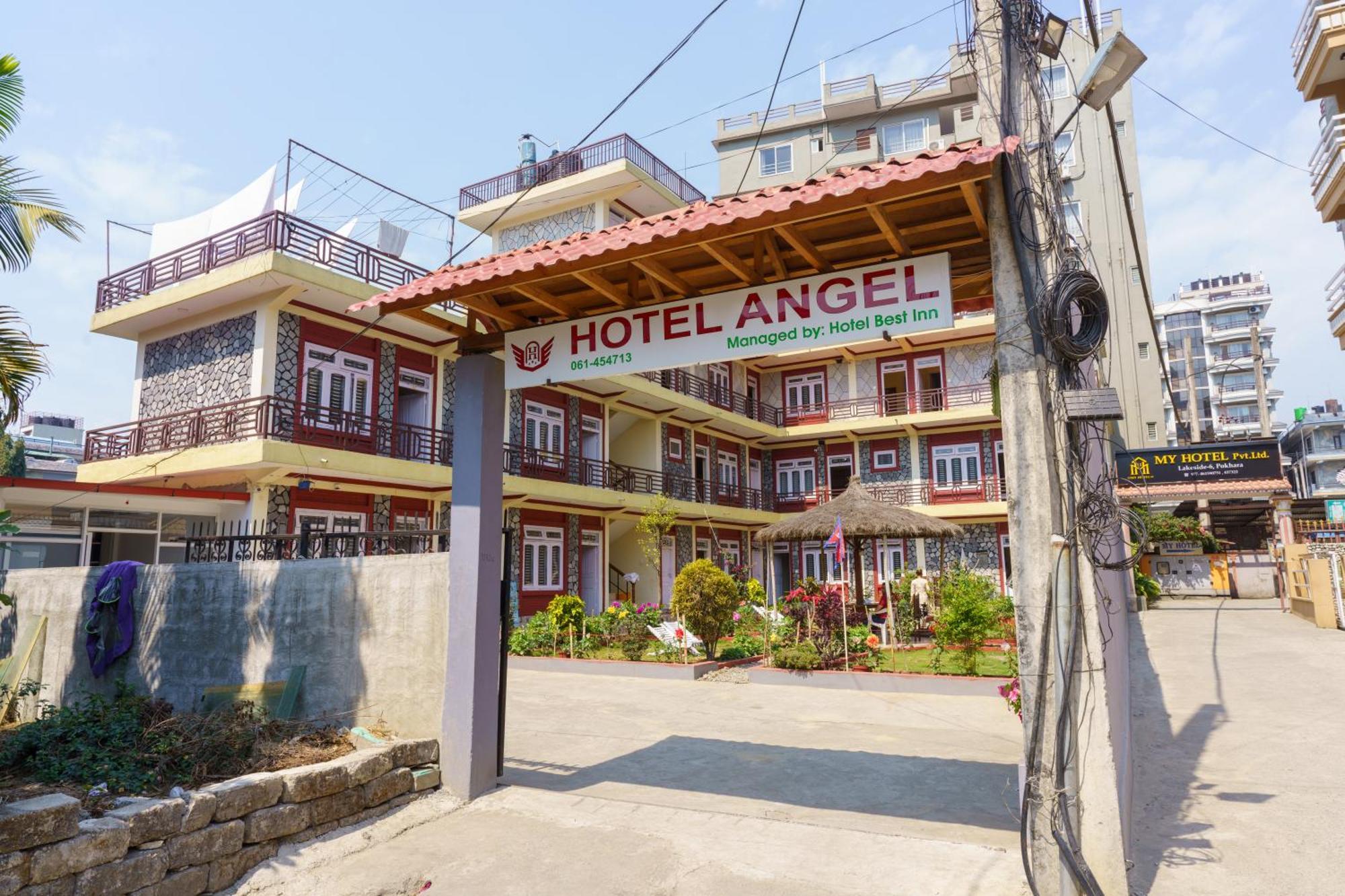 Hotel Angel Pokhara Exterior foto